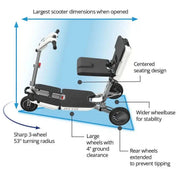 ATTO Portable Mobility Scooter